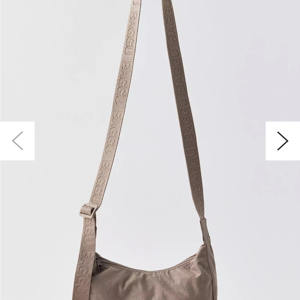 Baggu Beige Crossbody Bag